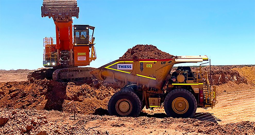 Thiess at Mount Holland Mine